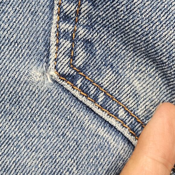 ZARA Jeans Size 8 (29x27) Trafaluc Denimwear‎ Slim Skinny Blue Denim Straight - Picture 7 of 10